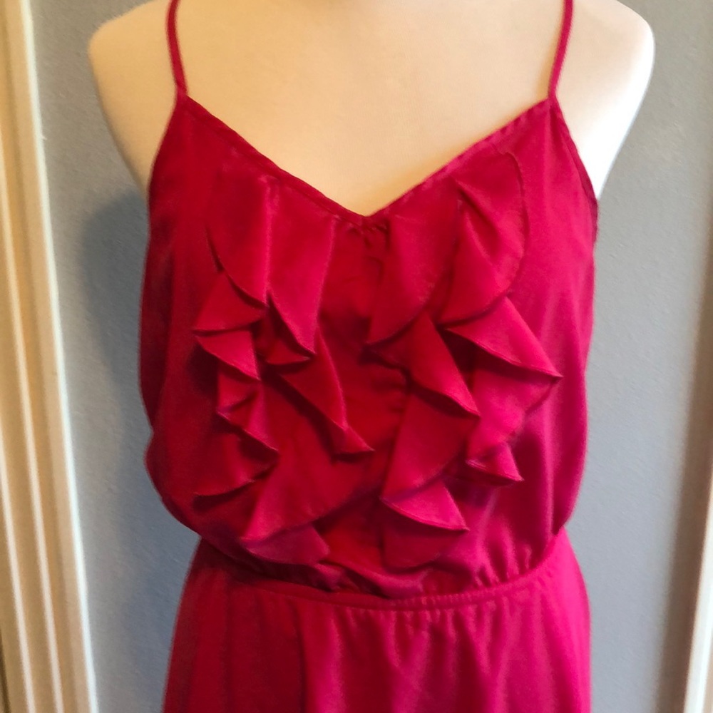 Hot pink sundress